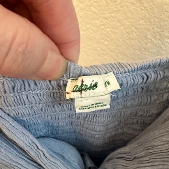 Aerie Soft Blue Maxi Dress with Thin Straps - Picture 6 of 10